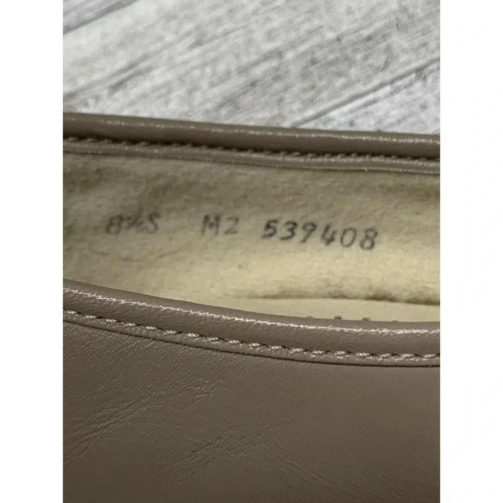 SAS Genuine Leather Loafer Shoes Hand-sewn Tan 8.5S‎